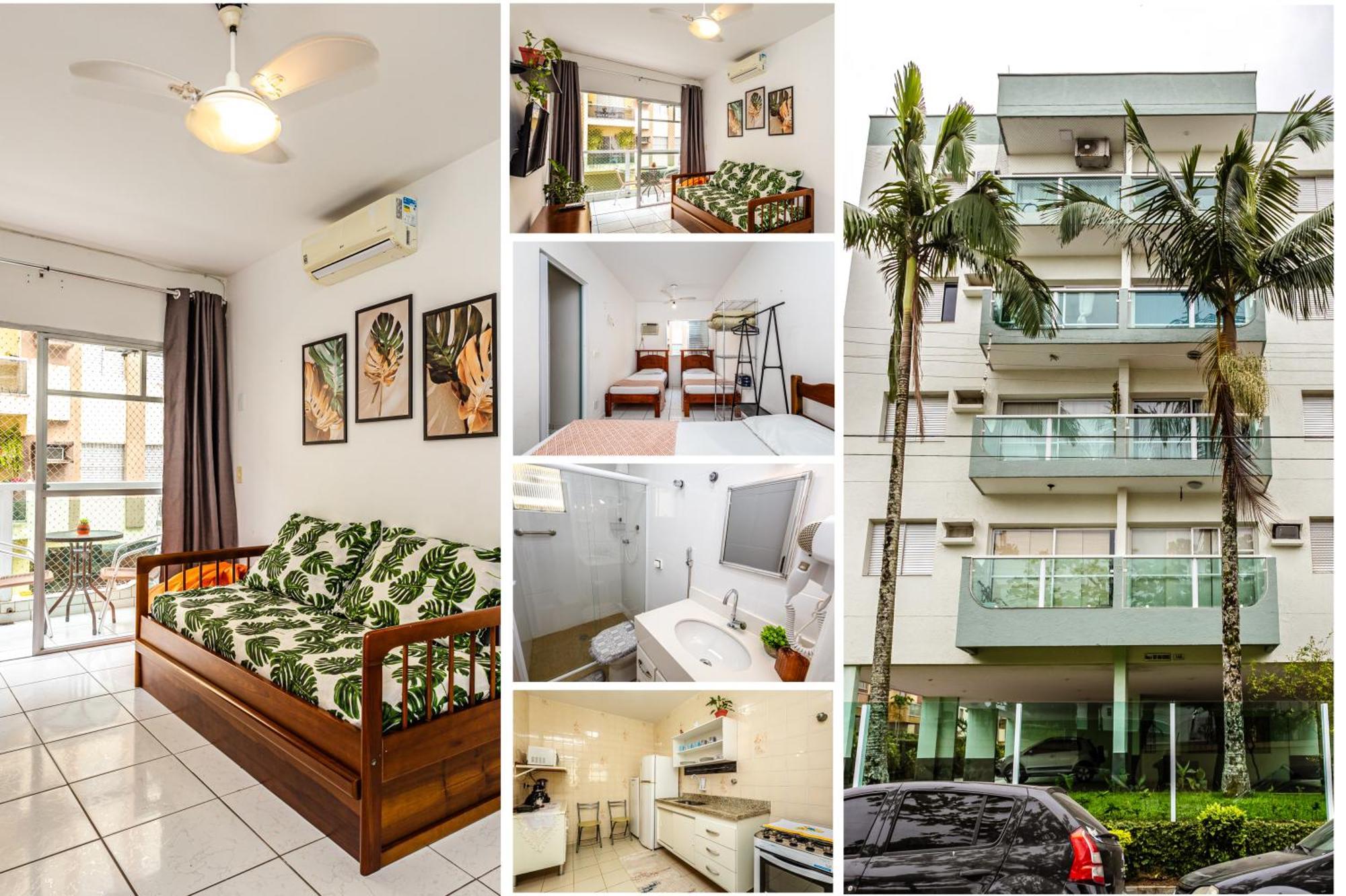 Apto Na Enseada Excelente Localizacao, 500M Da Praia, Garagem, Ar Condicionado Portaria 24 Horas Guarujá Esterno foto